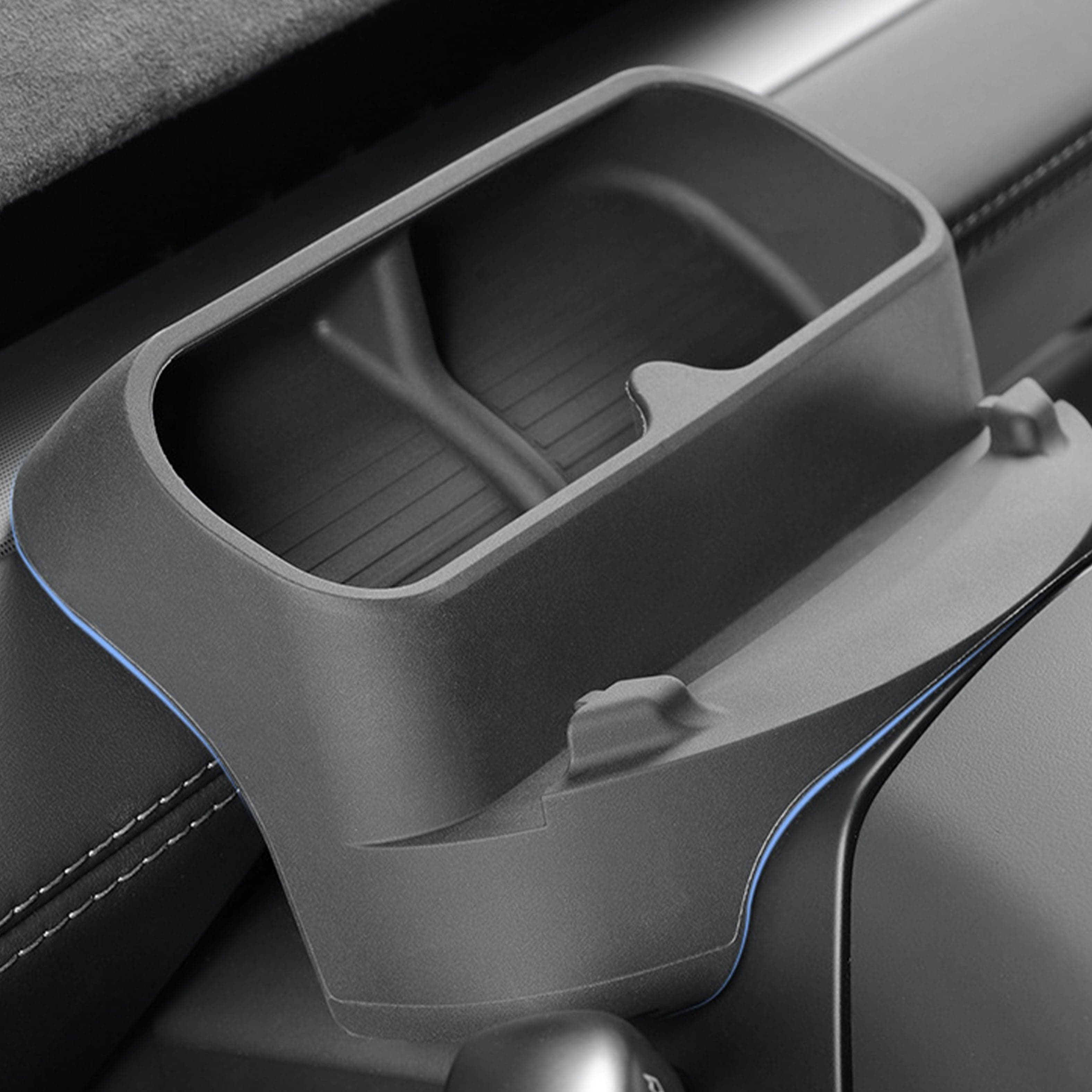 Telefoon- & Zonnebrilhouder voor Stuur — Model Y Juniper