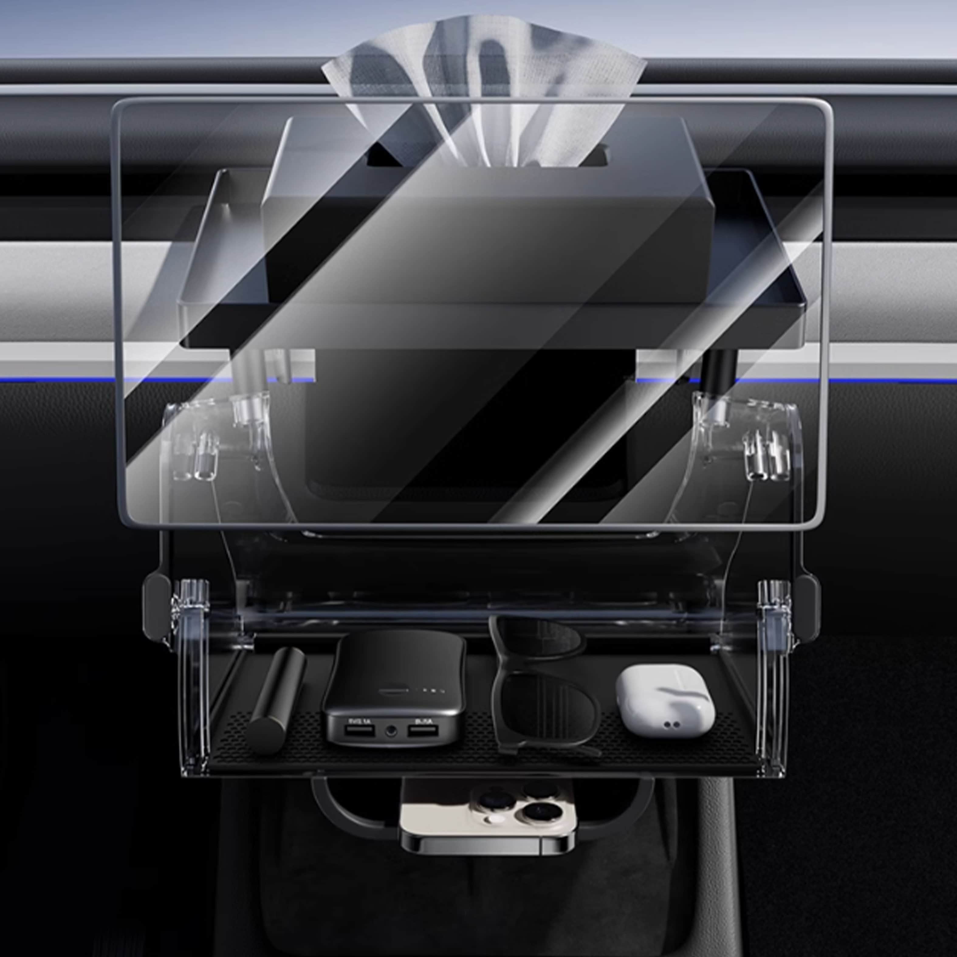 Opbergbox onder Middenconsole — Model Y Juniper