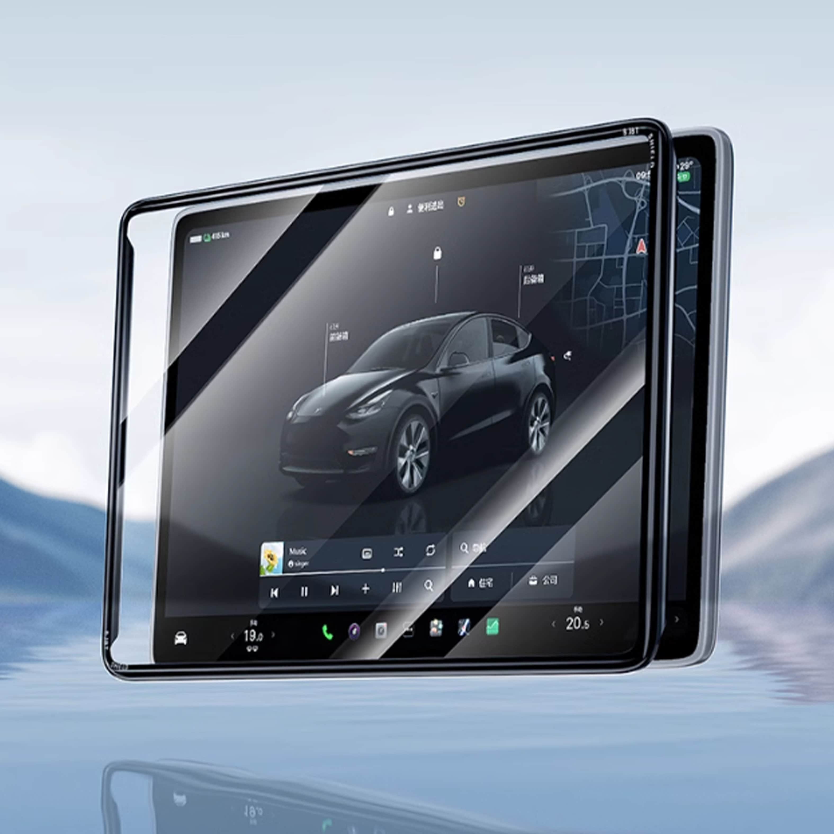 Screenprotector Gehard Glas — Model 3 Highland & Model Y Juniper