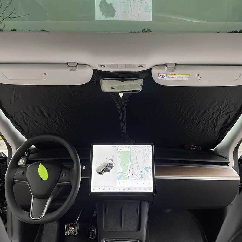 Voorruit-zonnescherm — Tesla Model Y Juniper & Model Y
