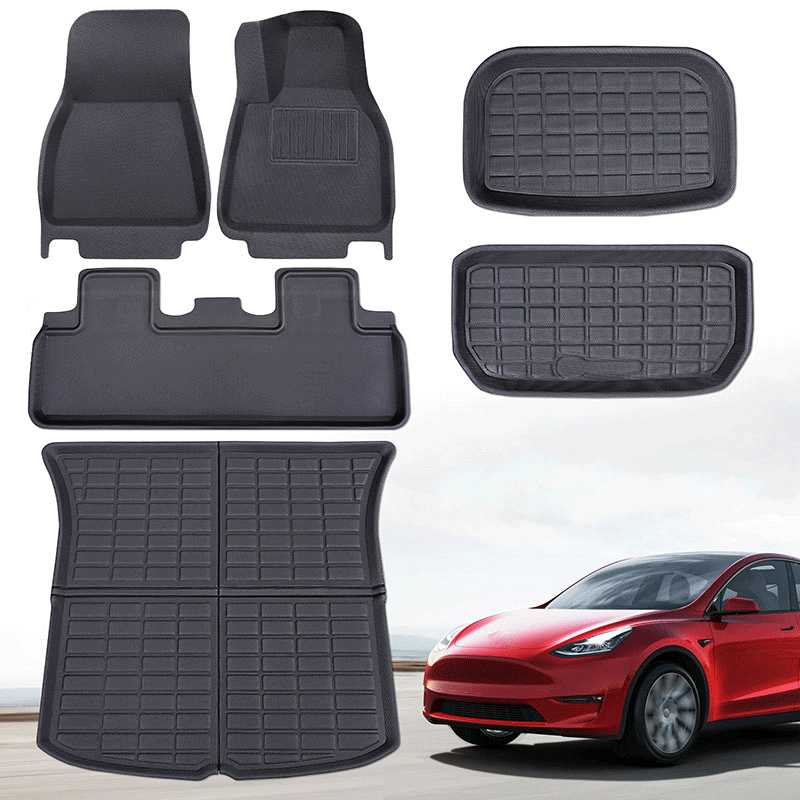 Vloermatten — Tesla Model Y