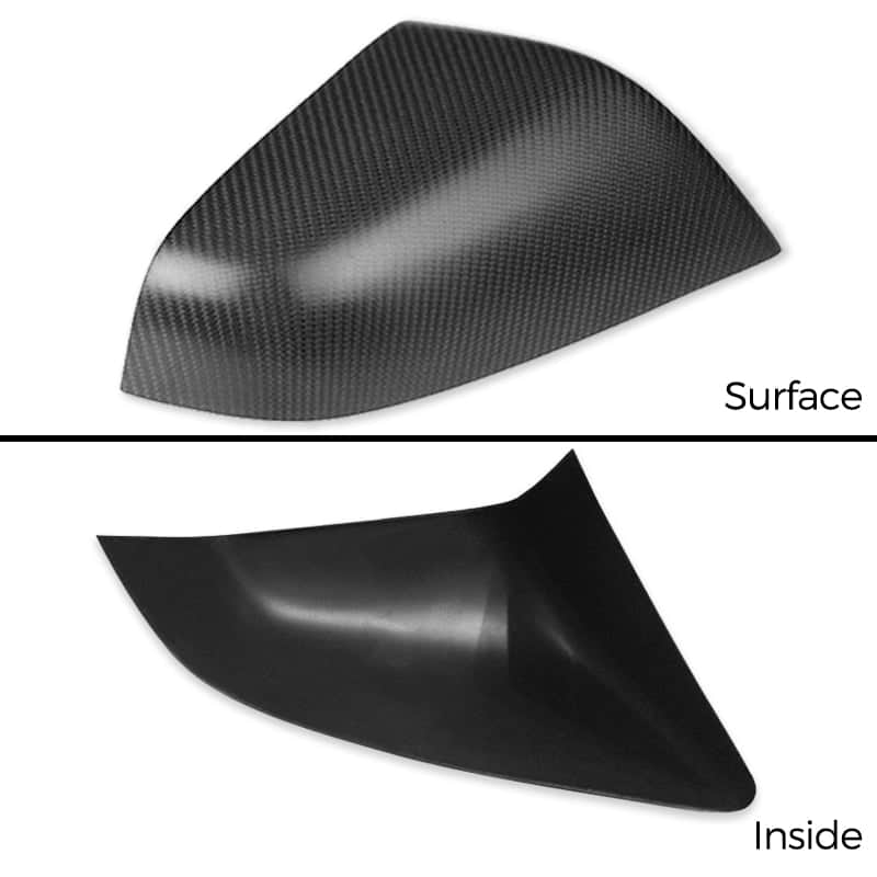 Carbon-look accessoire — Tesla Model X